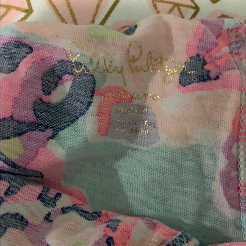 Lily Pulitzer Girls palazzo beach pants S (4/5) - Picture 3 of 4